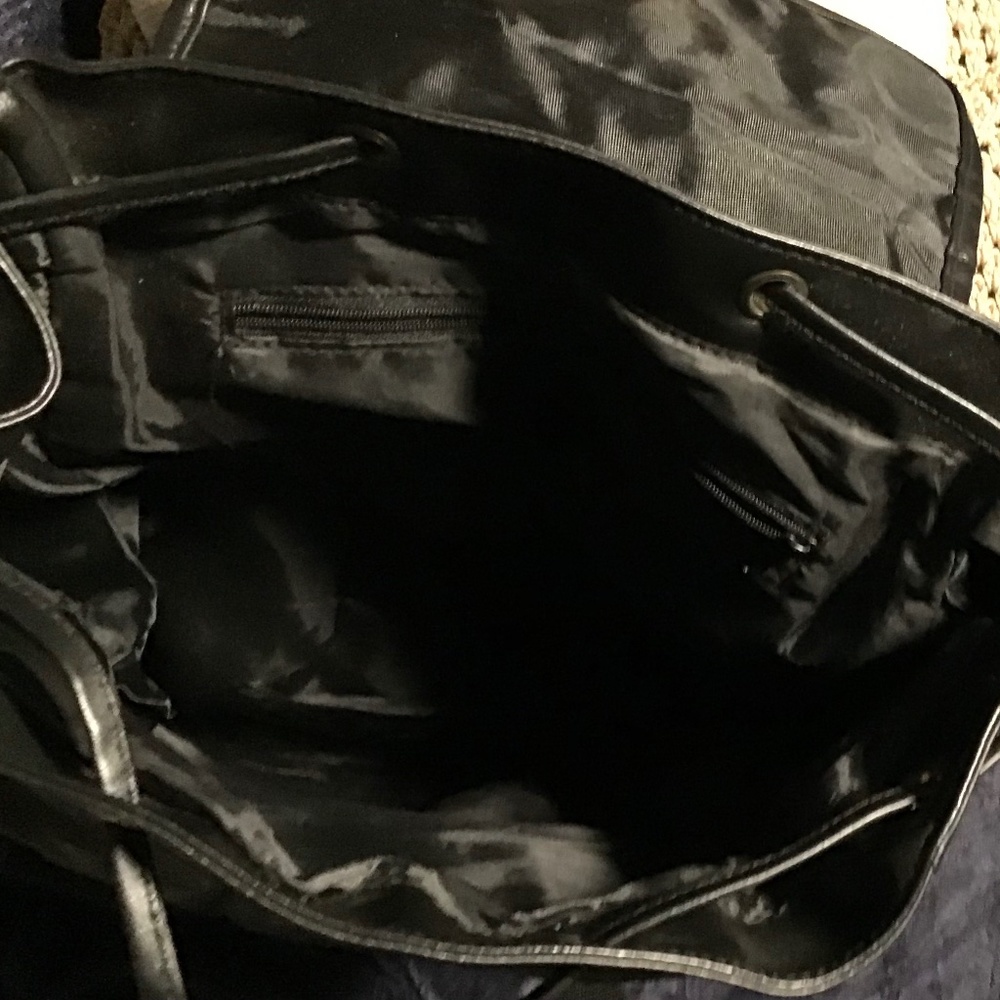 LEATHER PATCHWORK BACKPACK - Picture 6 of 7